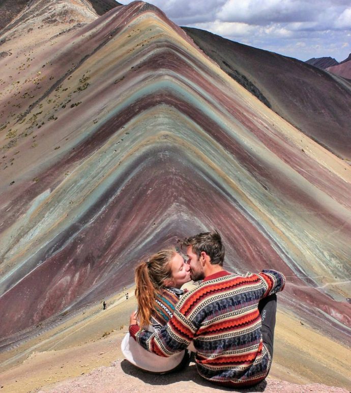 Радужные горы в Перу, куда поехать на выходные, гора Виникунка, Анды в Перу