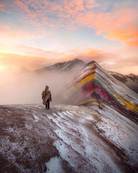 Радужные горы в Перу,Радужные горы в Перу, куда поехать на выходные, гора Виникунка, Анды в Перу