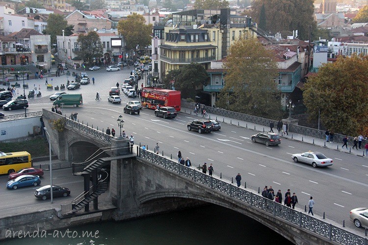 Дороги в Тбилиси