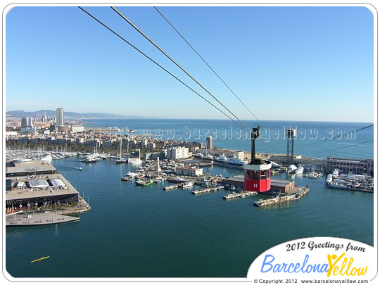 Port cable car Barcelona