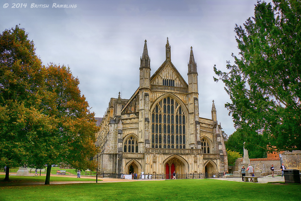 Кафедральный собор Уинчестера, Англия. 