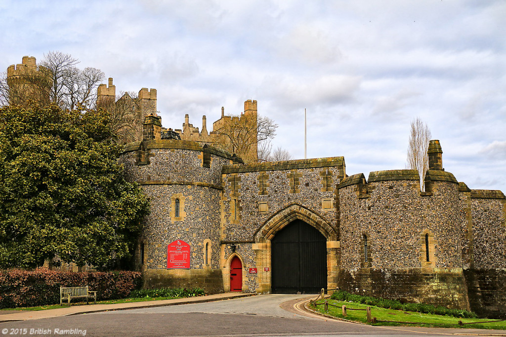 Замок Арундел, графство Западный Сассекс, Англия