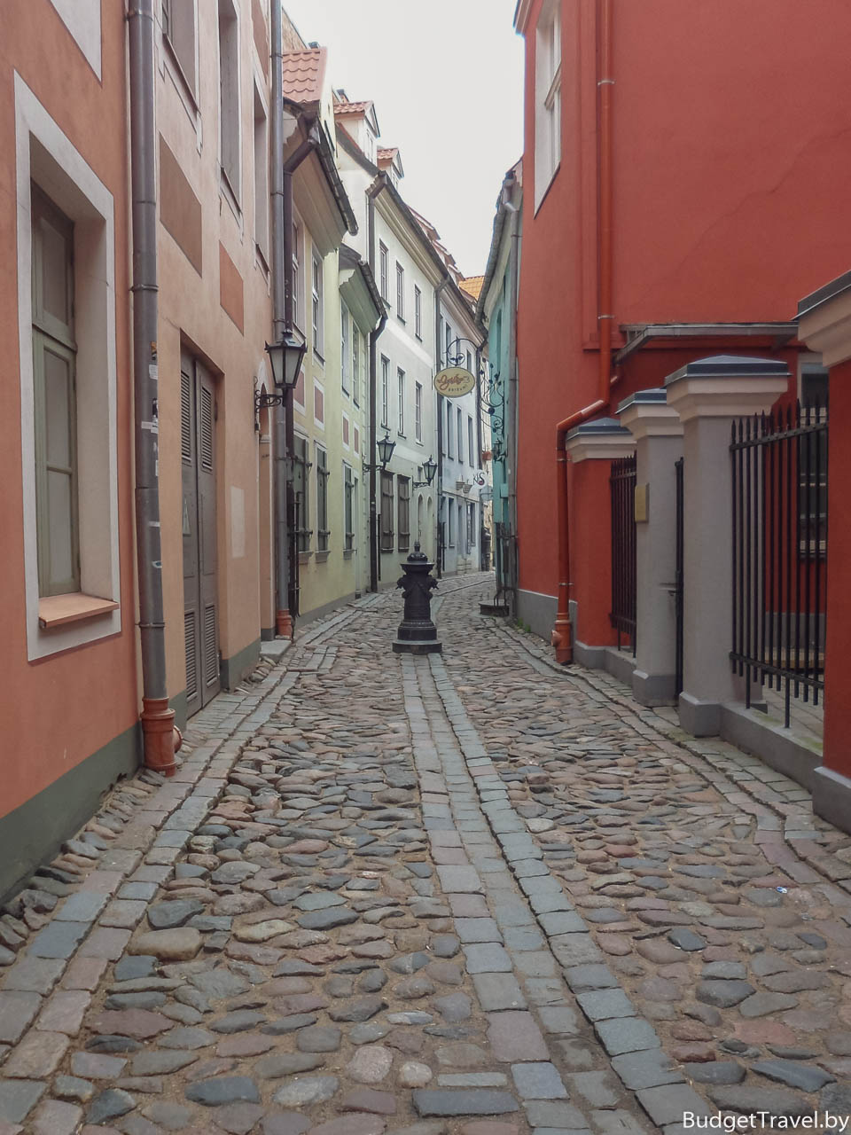 Старые городские улицы - Рига