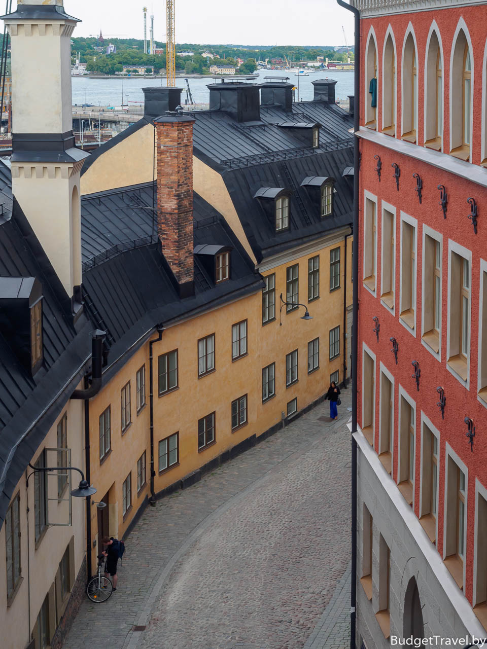 Старая постройка в Стокгольме