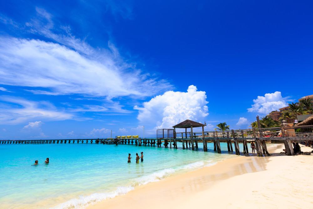 Cancun Blue Ocean Beach