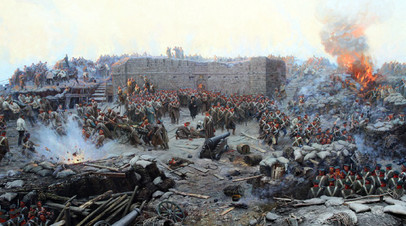 А.П. Боголюбов. Синопский бой 18 ноября 1853 года