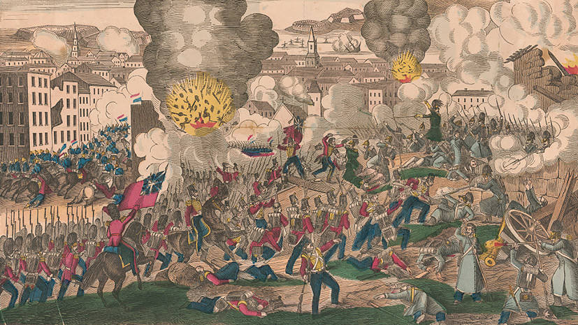 А.П. Боголюбов. Синопский бой 18 ноября 1853 года