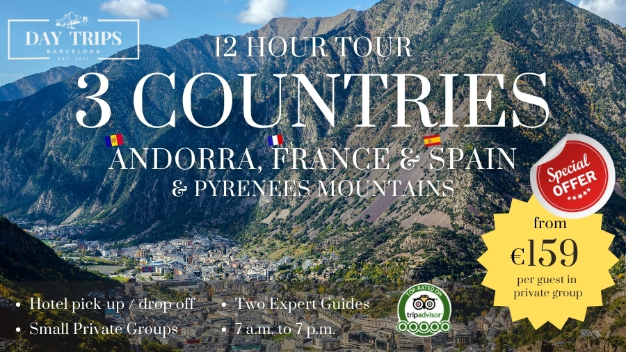 Day Tour to Andorra from Barcelona