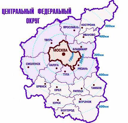 центральный округ России 