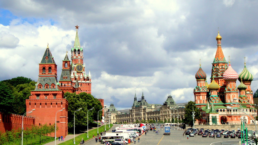 Russian Capital Moscow Kremlin