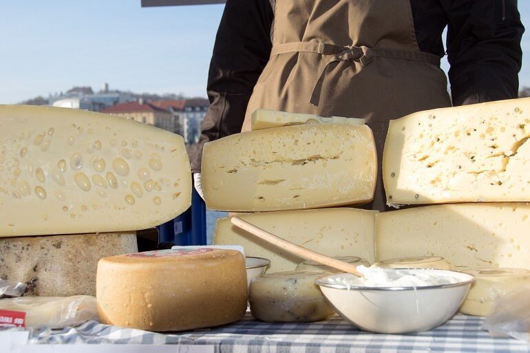 Сыр из Чехии в качестве сувенира