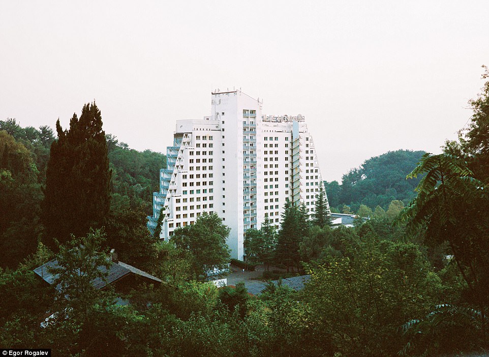 High-rise: The White Nights sanatorium in Sochi, which was erected in 1978 and remains active today