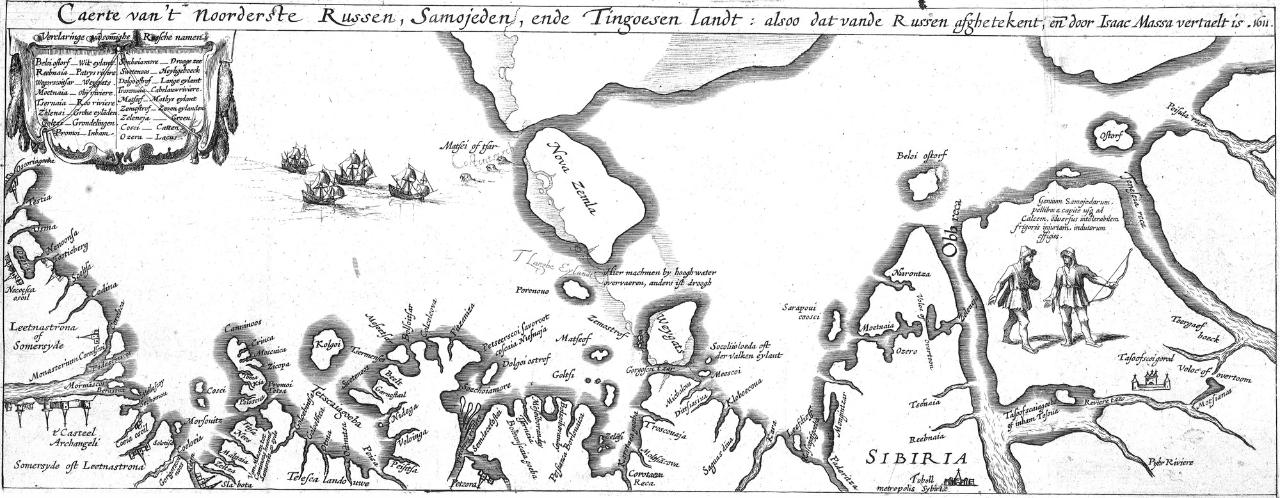 1612 монография Герритса о Земле Самоедов карта Исаака Массы.jpeg