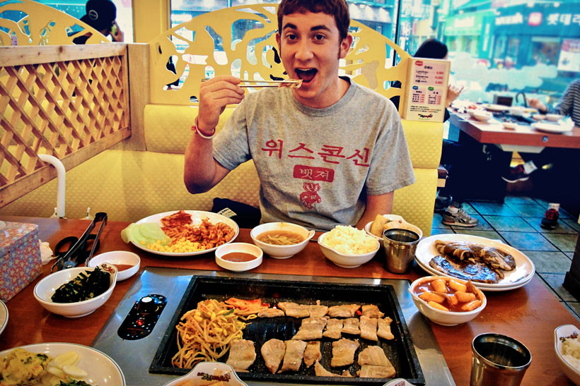 10 Amazing Things To Do In Seoul, South Korea: Korean BBQ © Drew Goldberg 