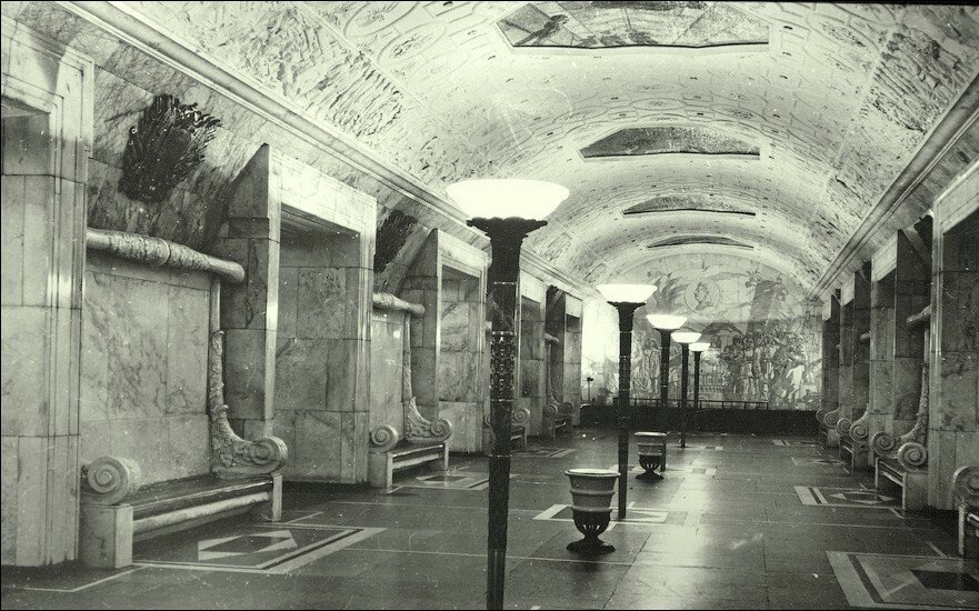 15415 Станция метро «Новокузнецкая» 1950 г.