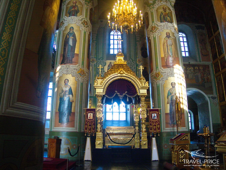 Внутри Благовещенского собора в Казани