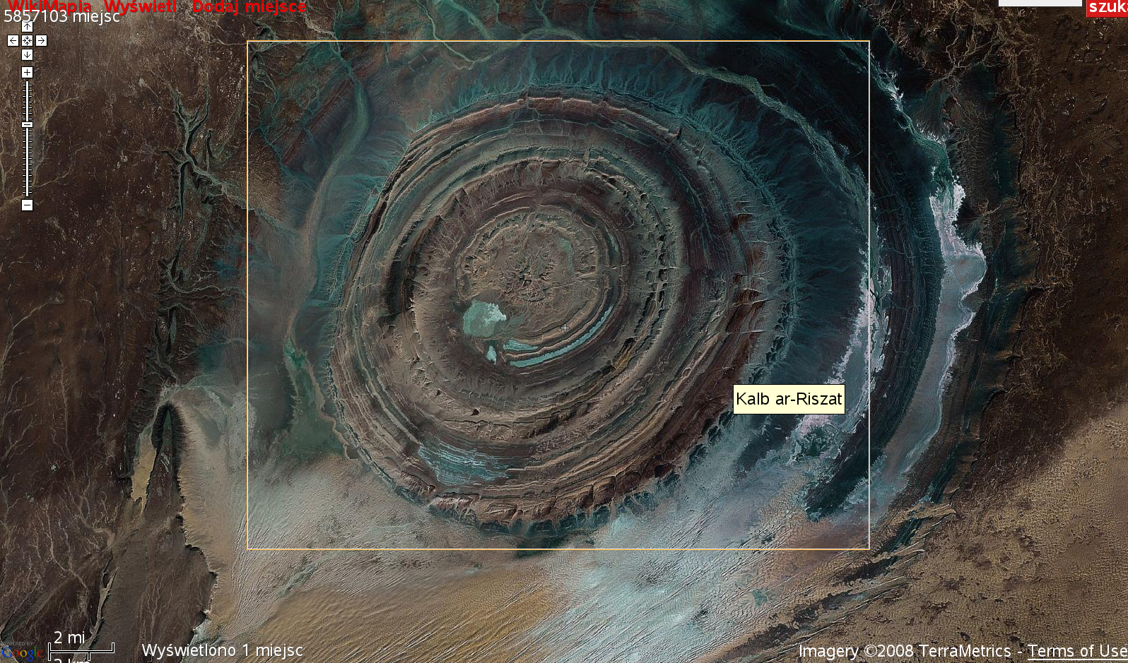 0_RICHAT STRUCTURE IN THE SAHARA