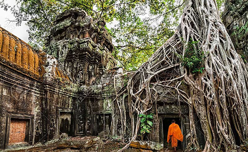 Ангкор-Ват таинственный храм в Камбодже