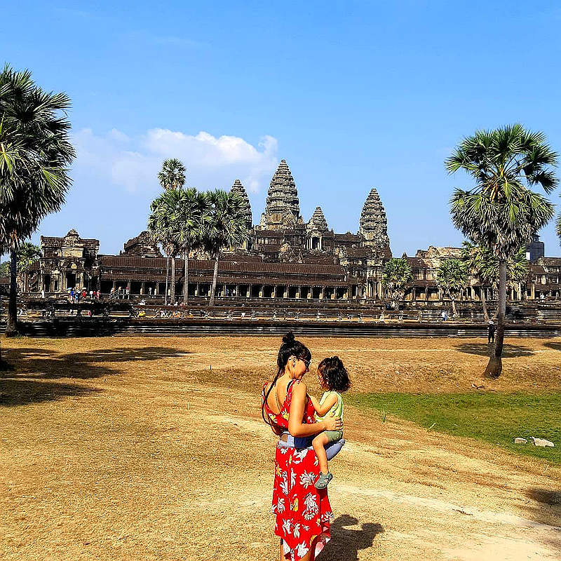 Древний храм Ангкор-Ват