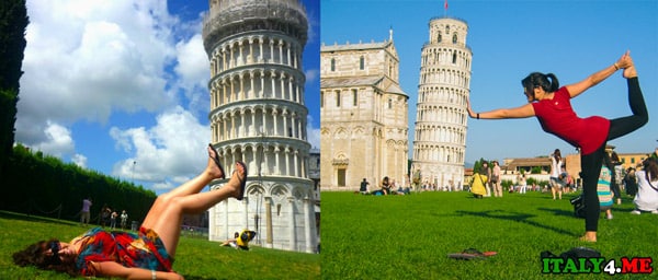 Идея фото с пизанской башней поездка из Рима на день