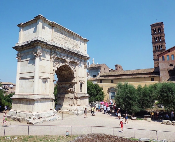 Арки в Риме - Арка Тита