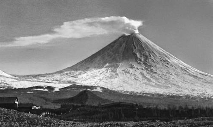 архивное фото прошлых извержений