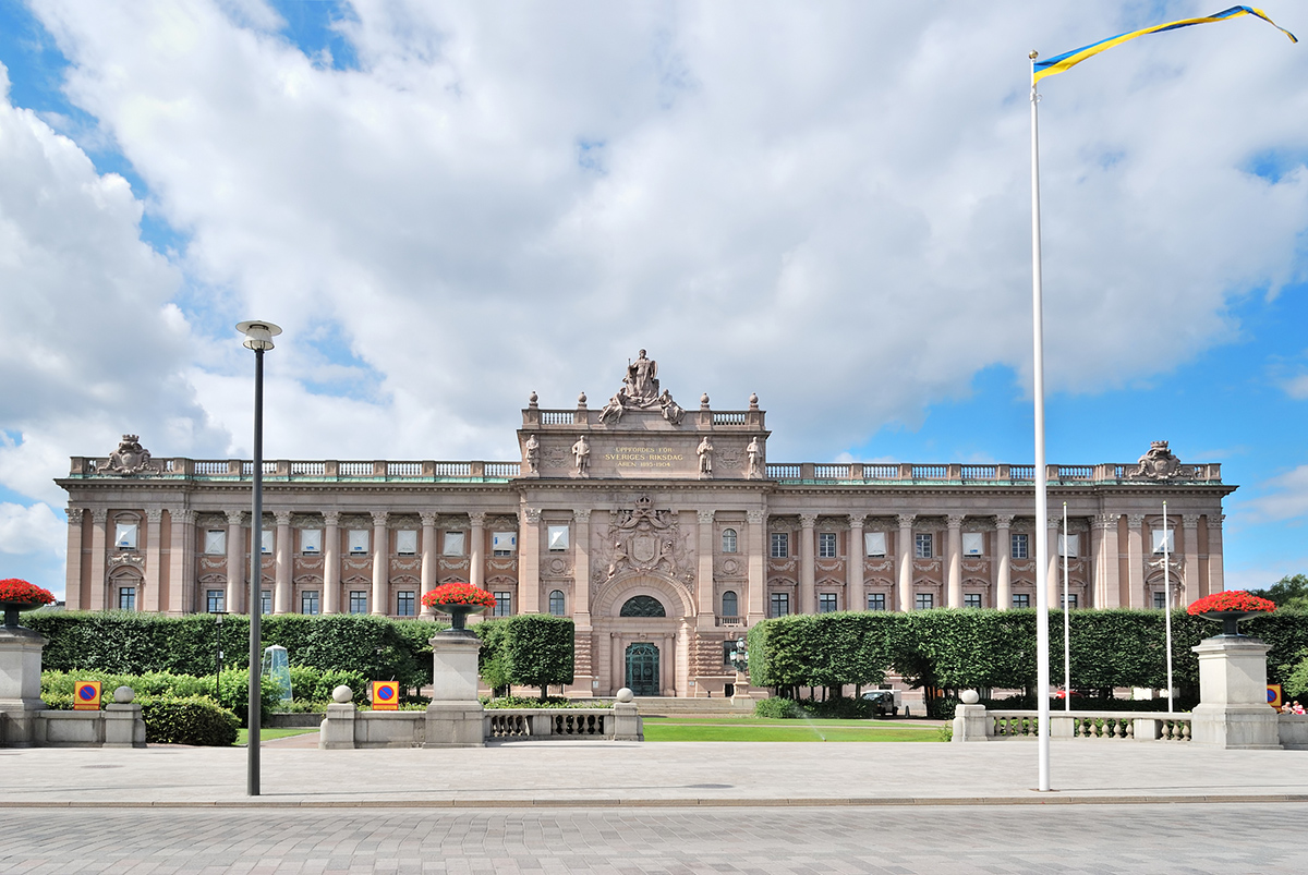 Здание парламента, Стокгольм
