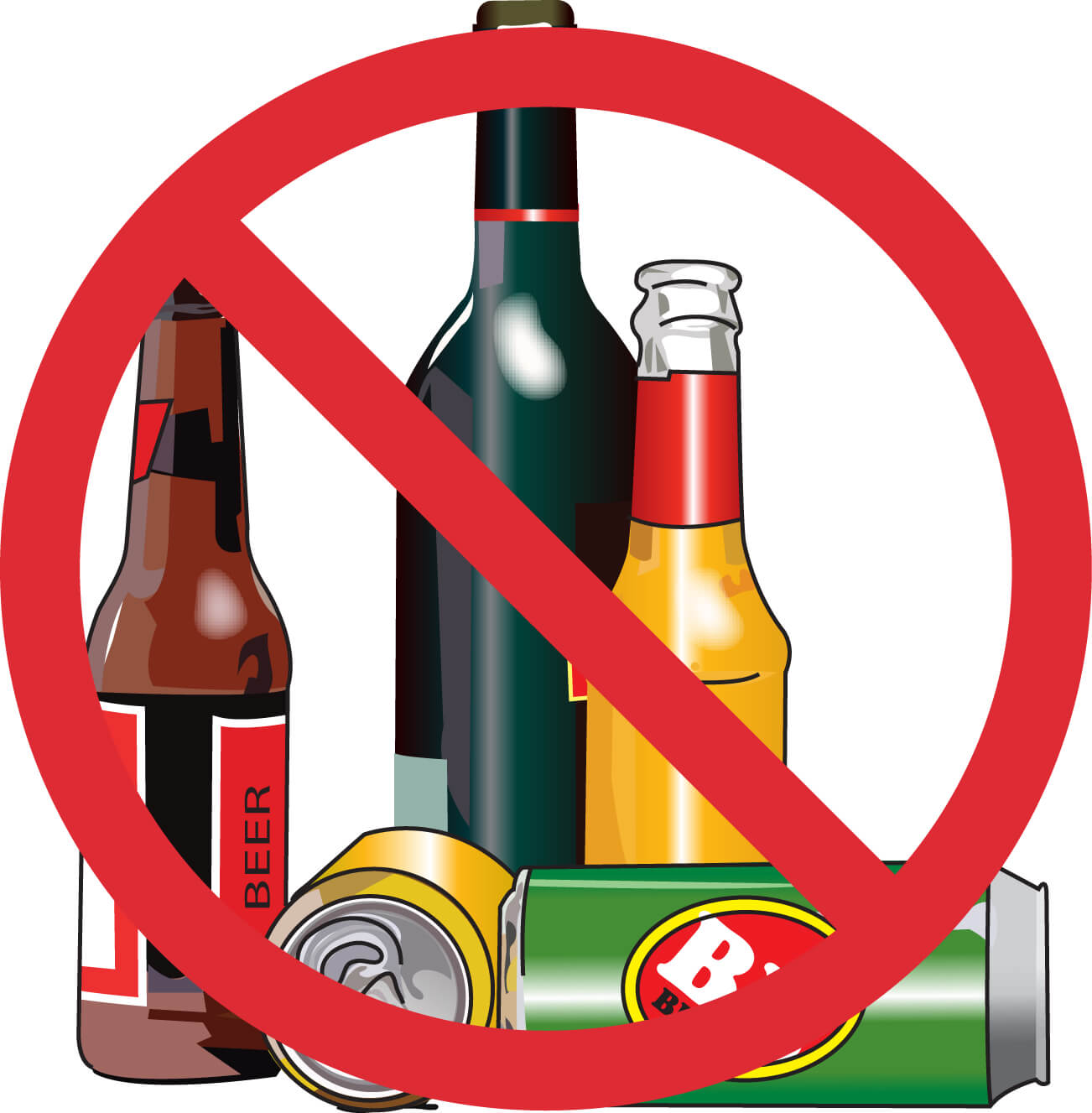 Запрещенно употребление алкоголя