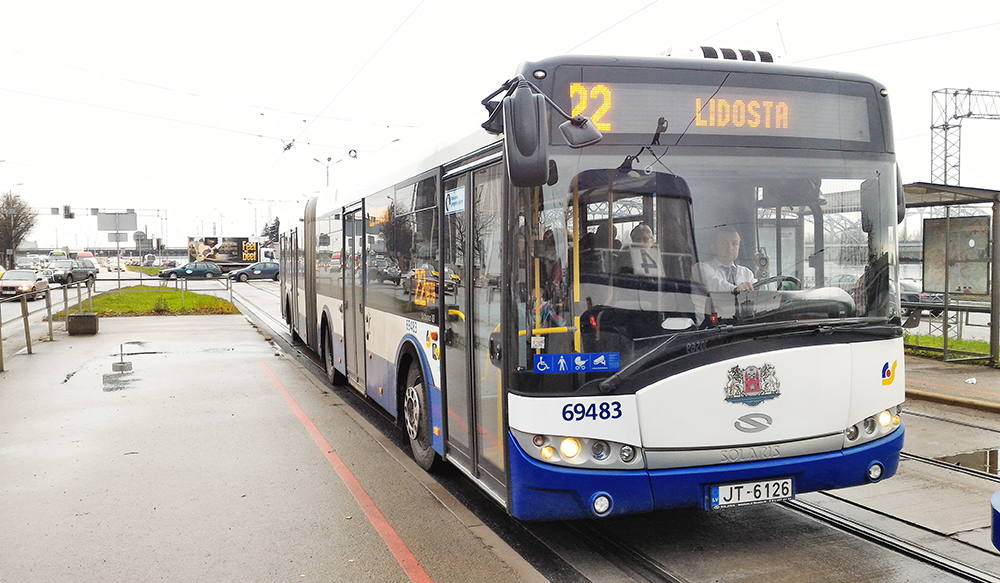автобус из аэропорта риги в центр города