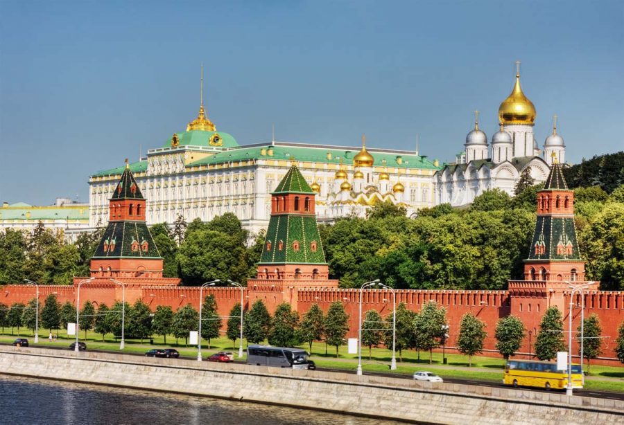 Кремль достопримечательность в Москве