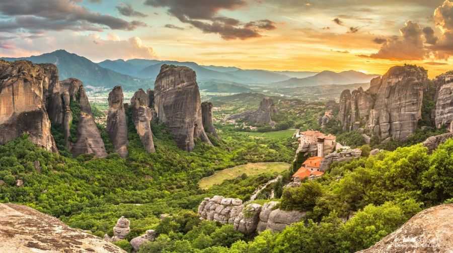Метеора Монастыри Метеоры
