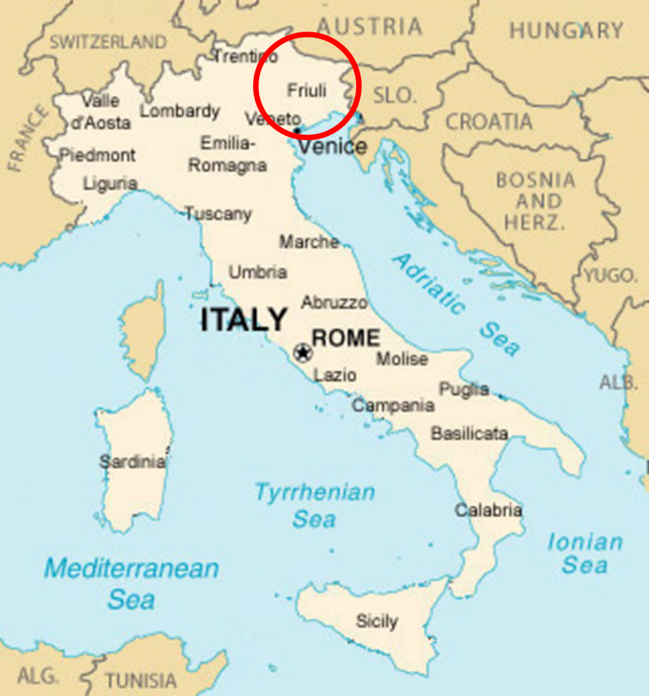 К каким странам относится италия