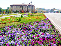 Flower beds in Tula
