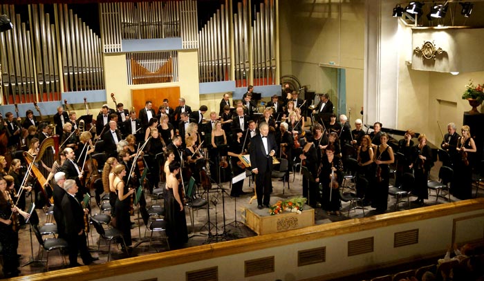 Сцена ярославской филармонии