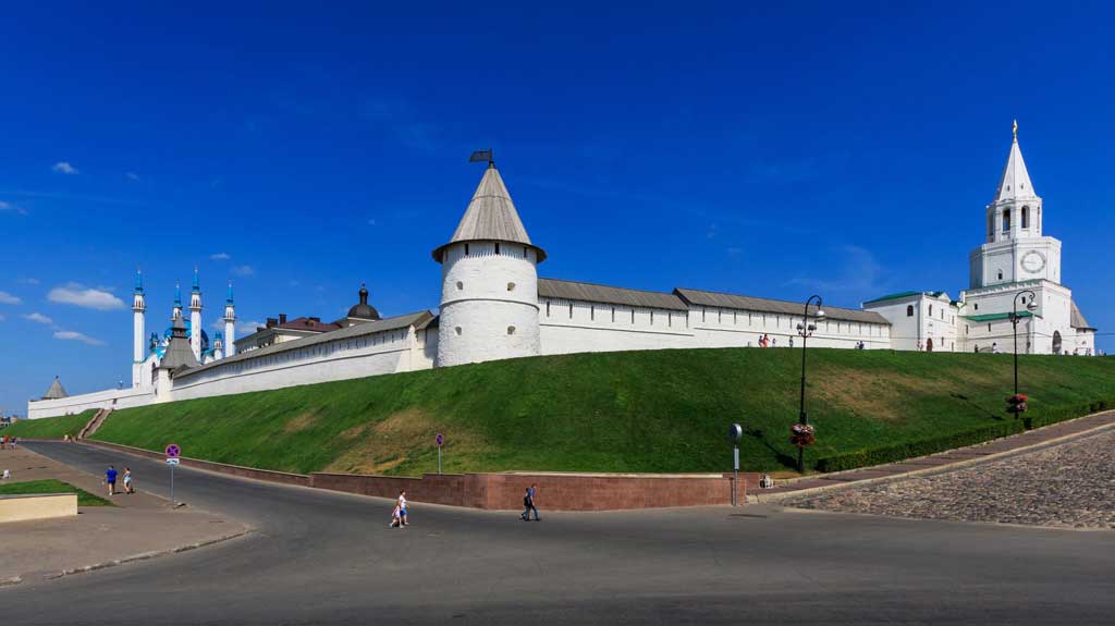Казанский кремль - главная достопримечательность Казани