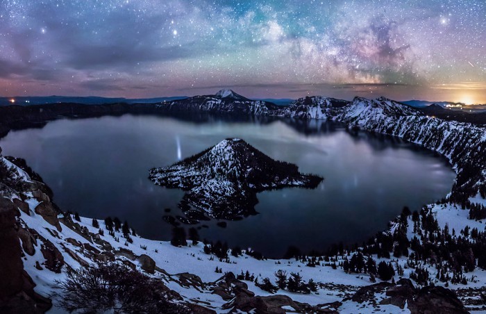 Метеоритный кратер Лейк (Орегон, США)