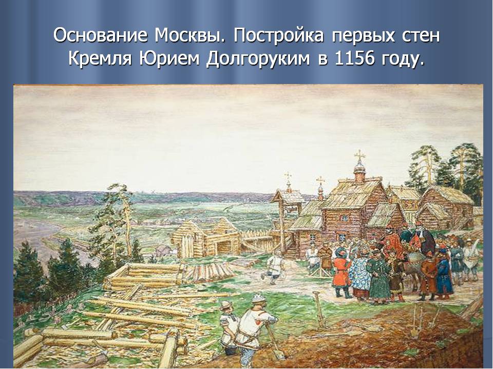 Основание Москвы