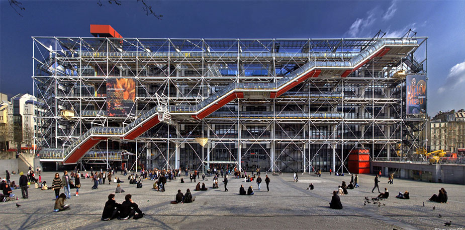 Pompidou Center in Paris 
