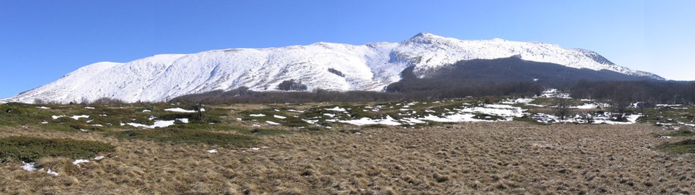 Панорама верхнего плато с нижнего