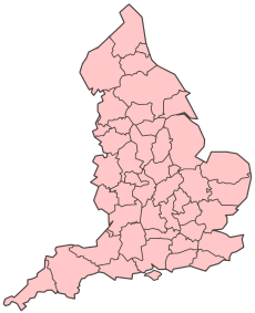 Ceremonial counties of England.svg
