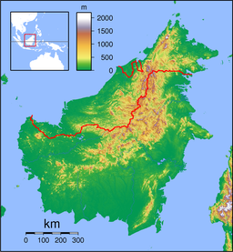 Гора Кинабалу находится в Борнео