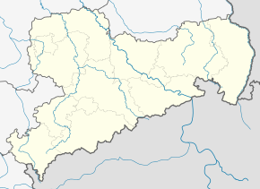 Дрезден на карте