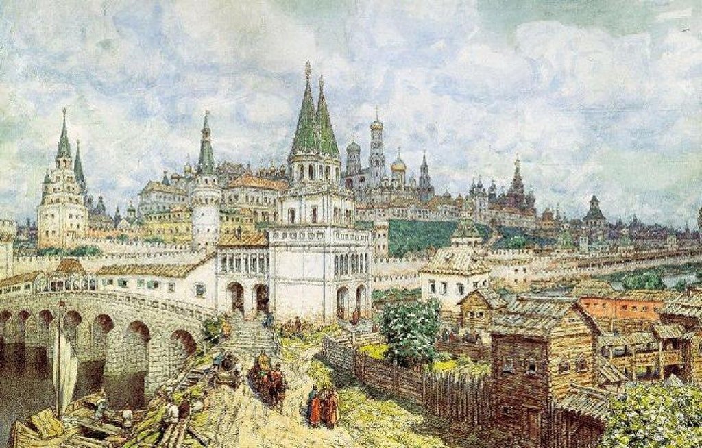 Московский Кремль 17 века