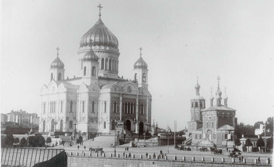 The Cathedral of Christ the Saviour during Imperial Russia