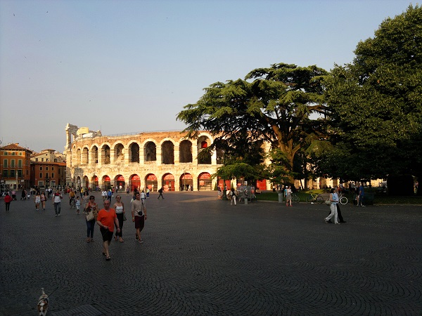 Roman Arena in Verona Italy