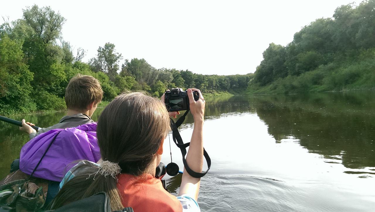 Фотографирование реки