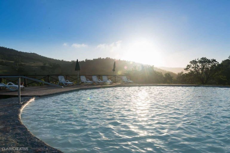 Natural Thermal baths near Rome